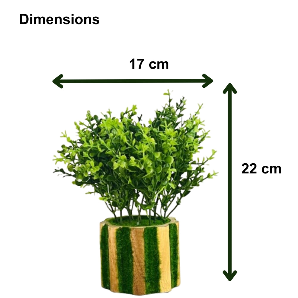 Akaar Artificial Plants for Decoration - Wooden Plant Style 1