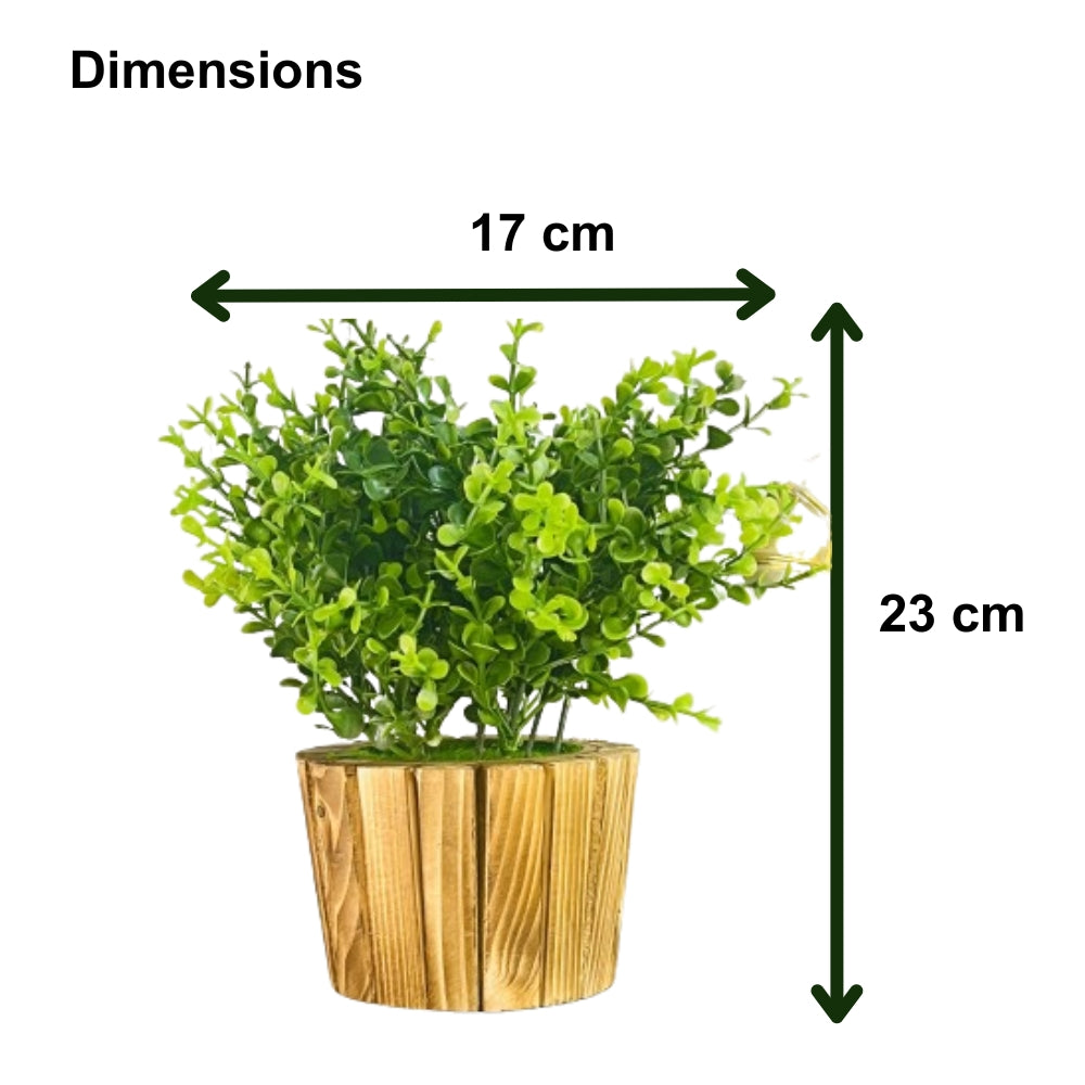 Akaar Artificial Plants for Decoration - Wooden Plant Style 3