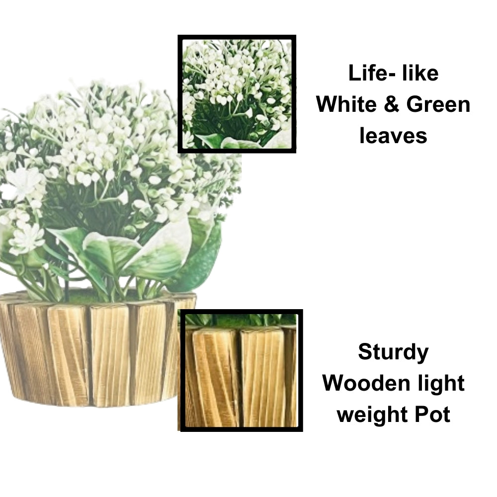 Akaar Artificial Plants for Decoration - Wooden Plant Style 2