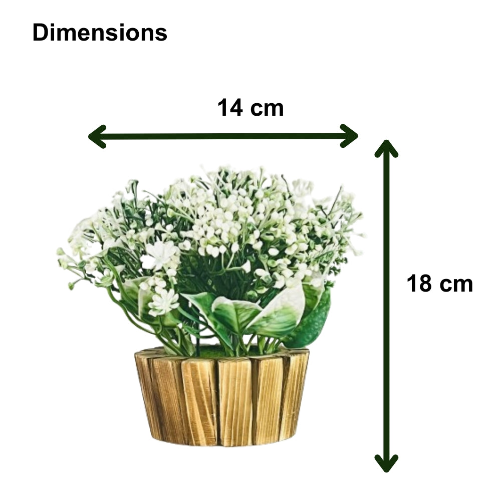 Akaar Artificial Plants for Decoration - Wooden Plant Style 2