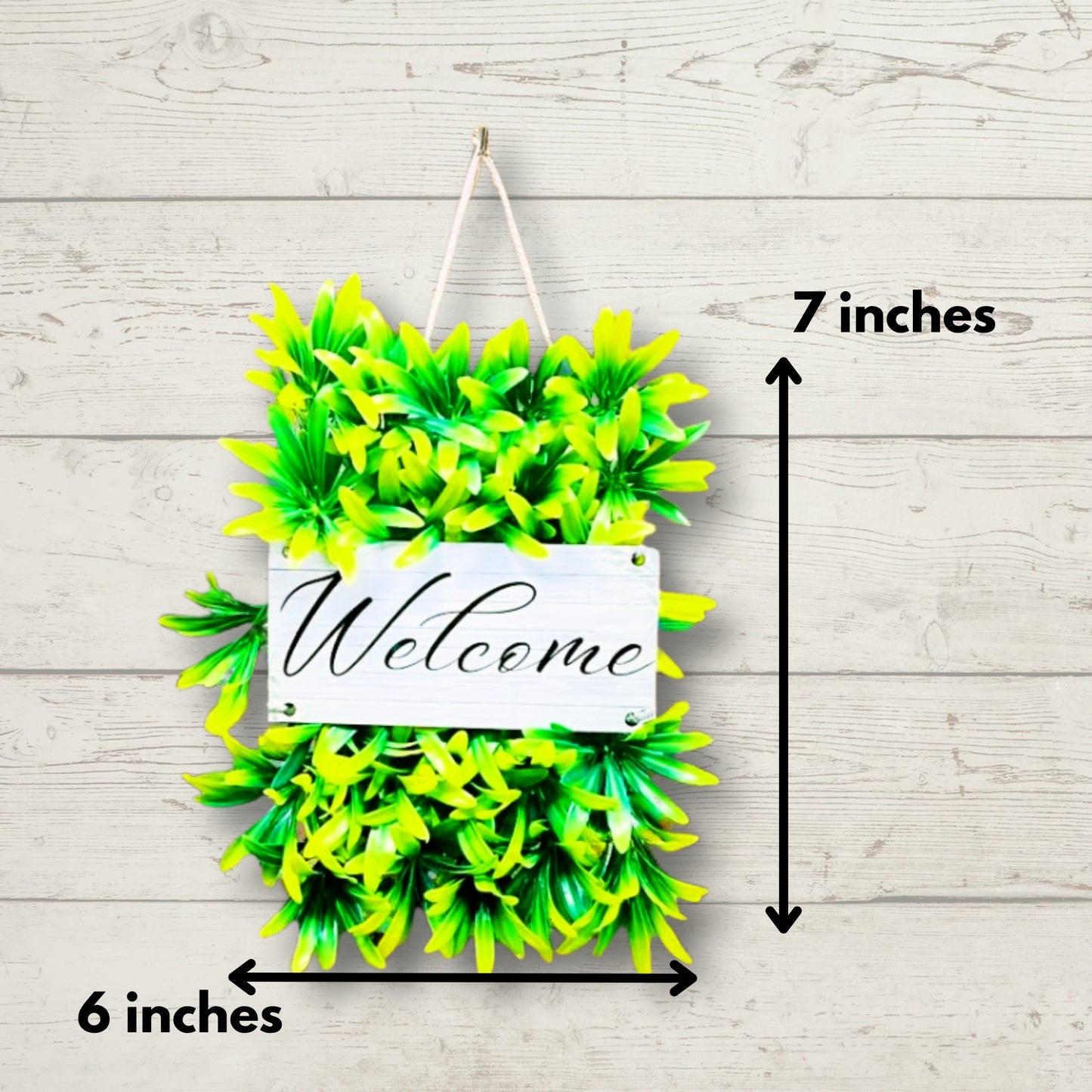 Akaar Welcome Signage in Yellow