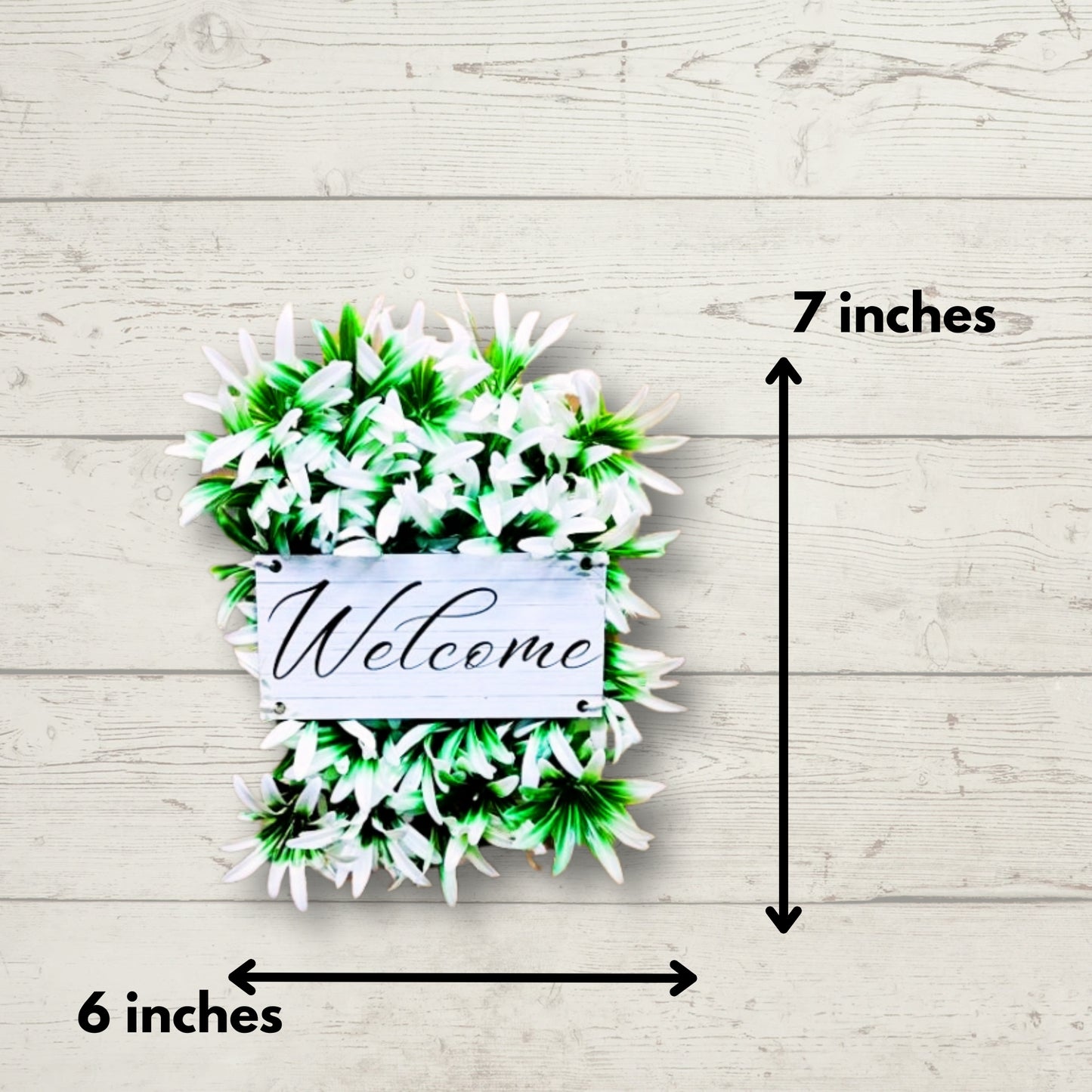 Akaar Welcome Signage in White