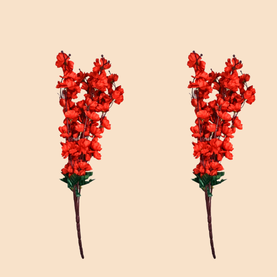 Akaar Décor Beautiful Artificial Flowers - Blossom Bunch (Pack of 2)