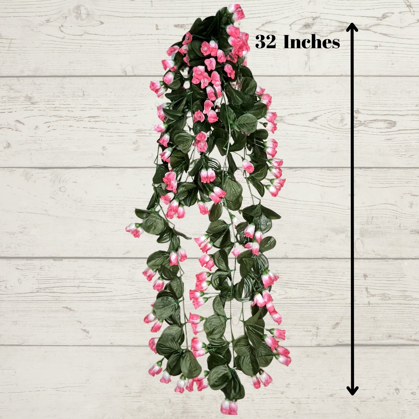 Akaar Rose Bud Falling in Pink White