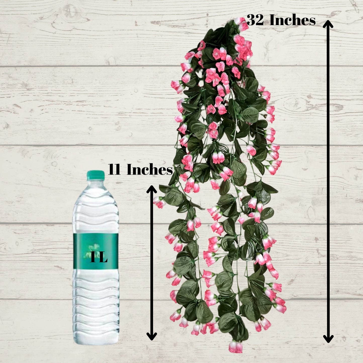 Akaar Rose Bud Falling in Pink White