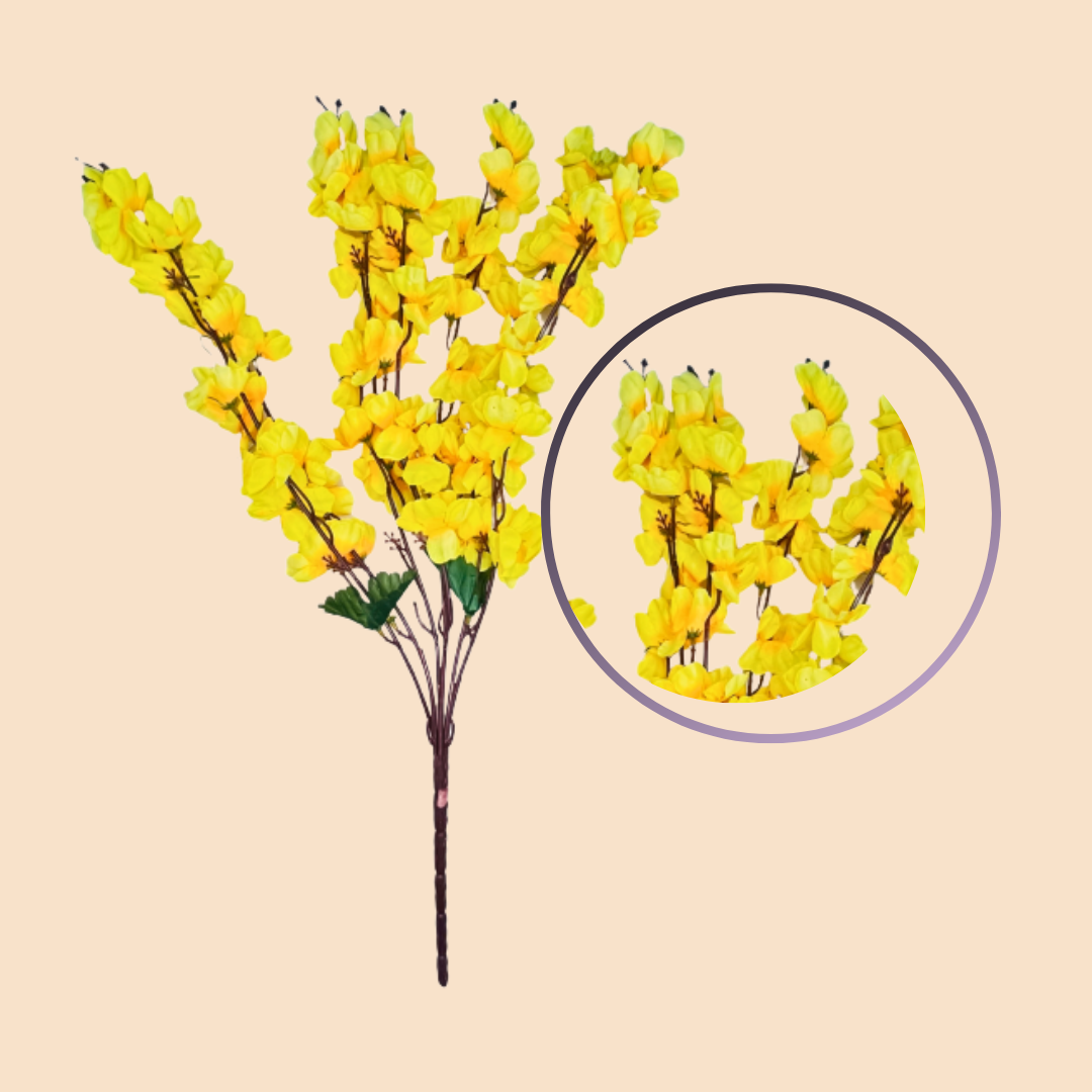 Akaar Décor Beautiful Artificial Flowers - Blossom Bunch (Pack of 2)