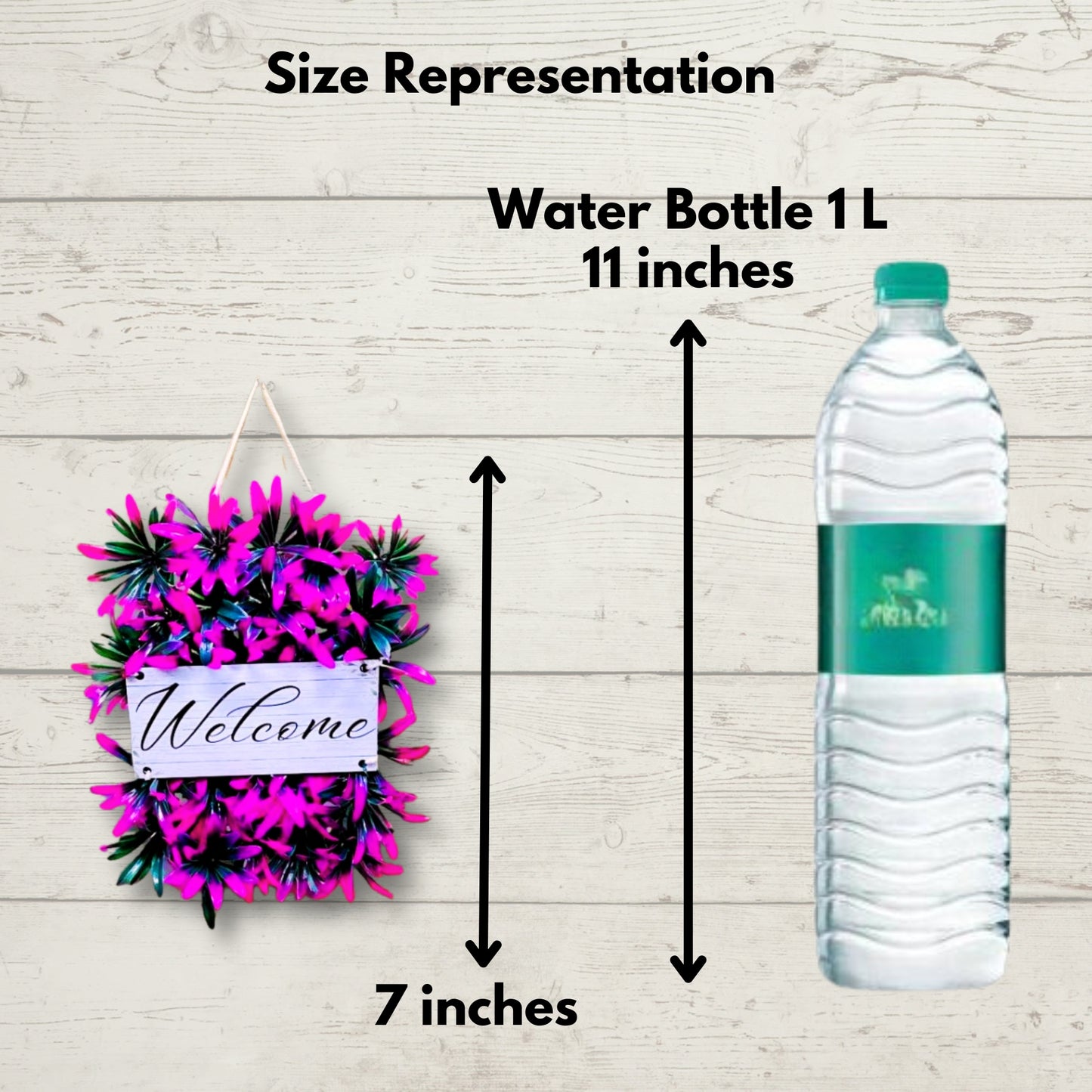 Akaar Welcome Signage in Pink