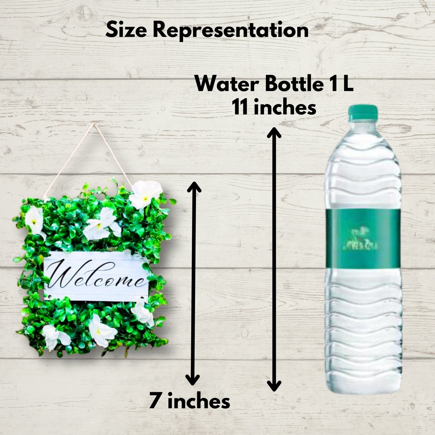 Akaar Welcome Signage in White Blossom