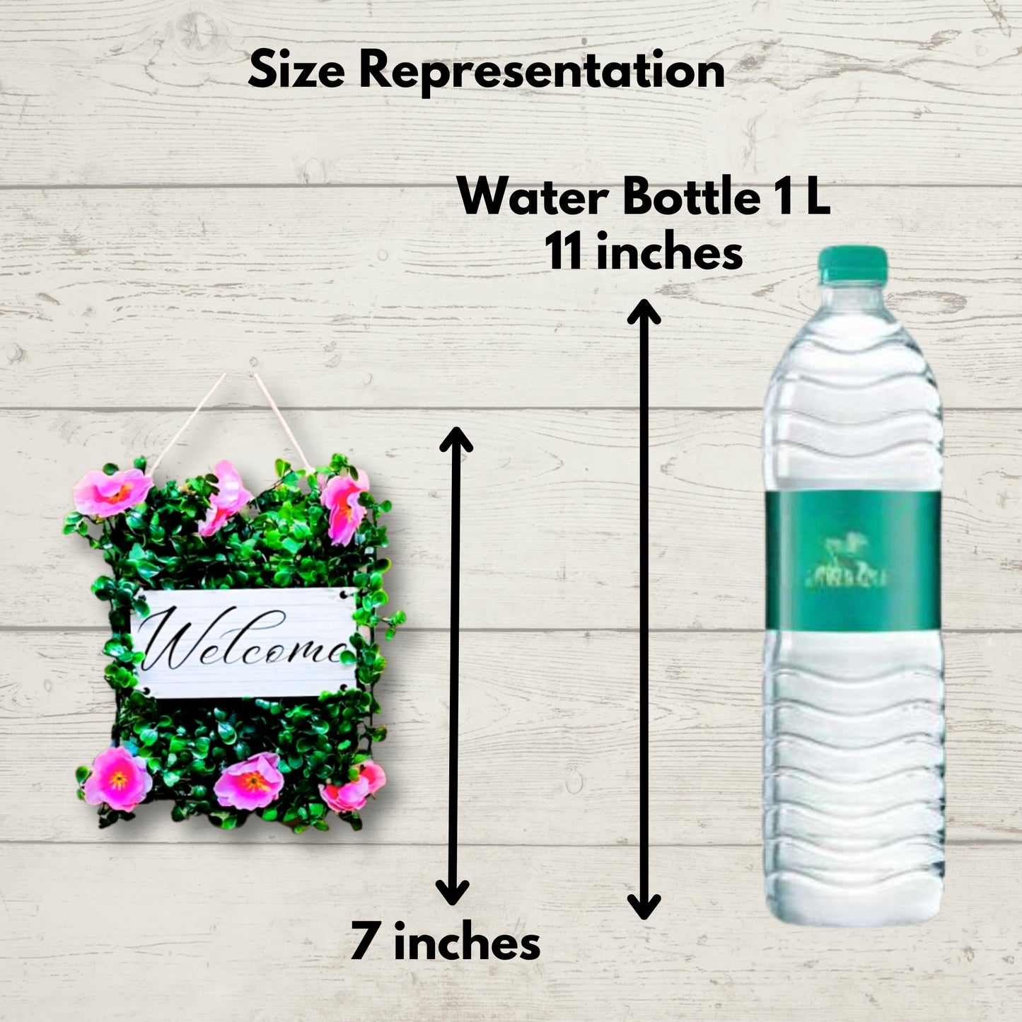 Akaar Welcome Signage in Pink Blossom