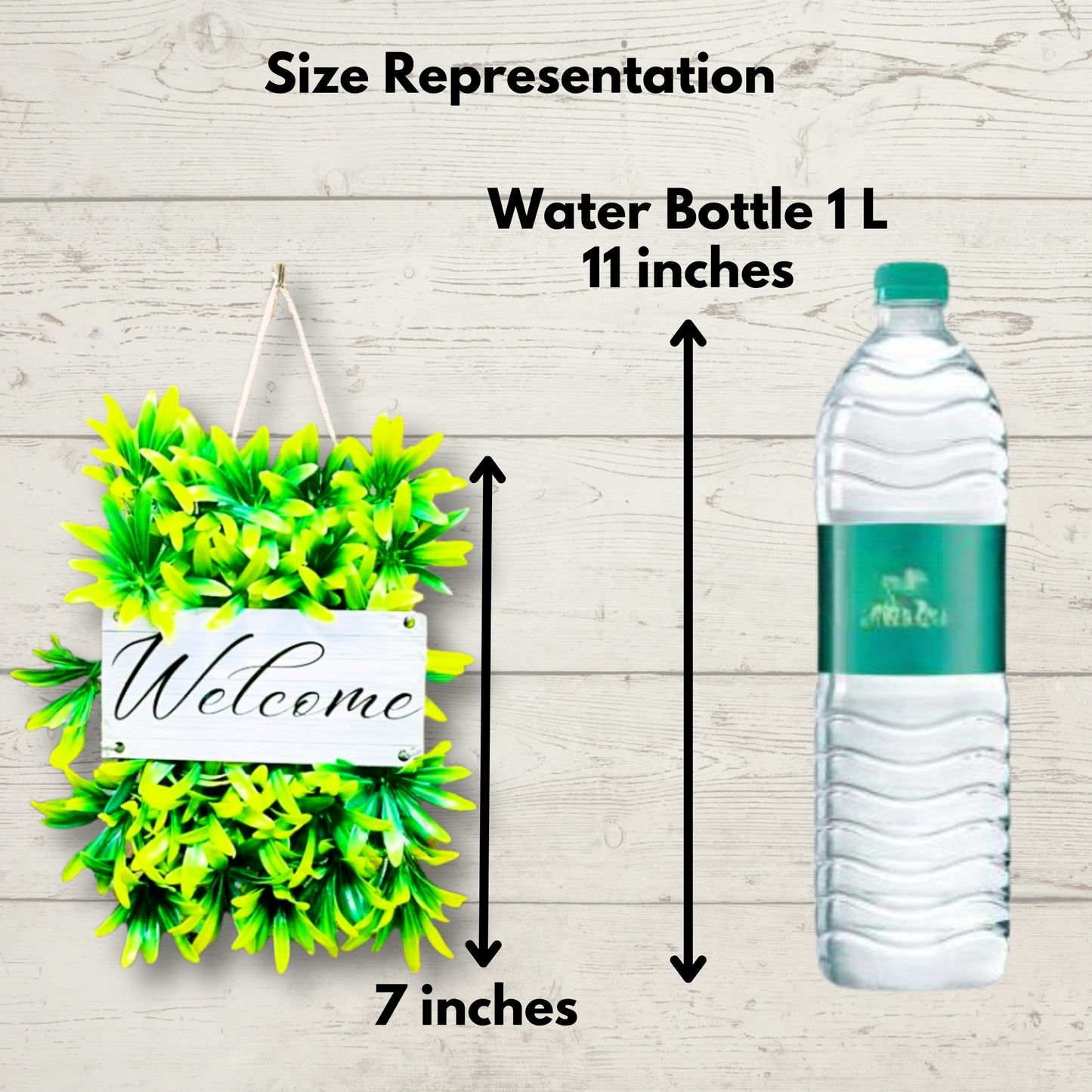 Akaar Welcome Signage in Yellow