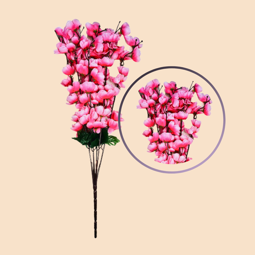 Akaar Décor Beautiful Artificial Flowers - Blossom Bunch (Pack of 2)
