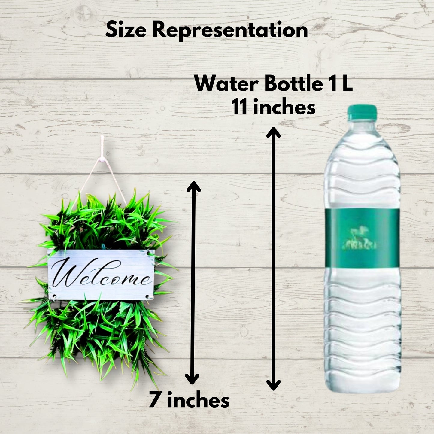 Akaar Welcome Signage in Green Fern