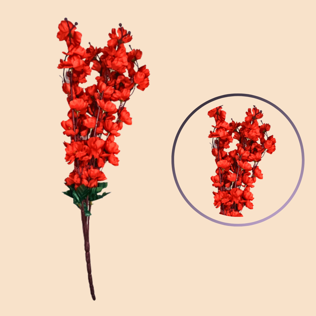 Akaar Décor Beautiful Artificial Flowers - Blossom Bunch (Pack of 2)