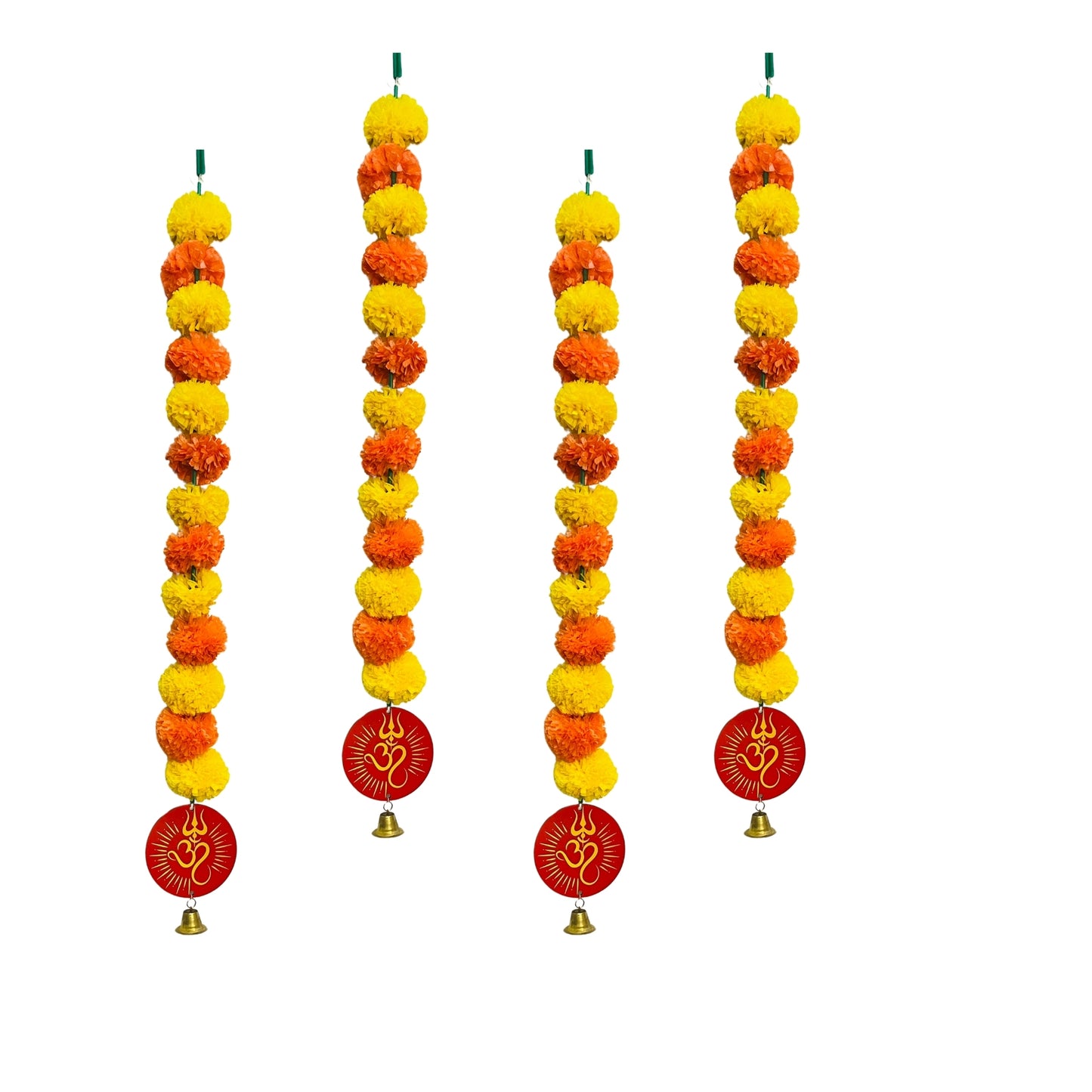 Akaar Decor's Diwali Decoration Items : Marigold Garland Set with Om