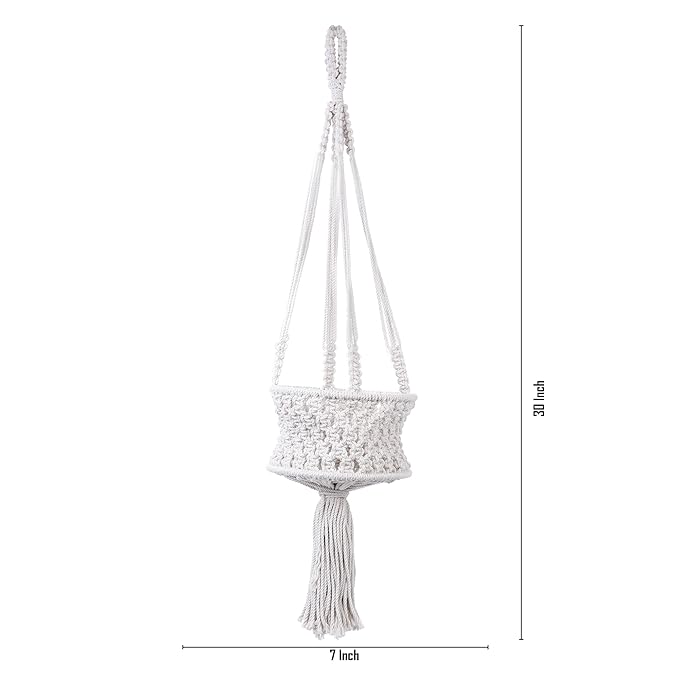 Akaar Décor Macrame Wall Hanging Decor Planter