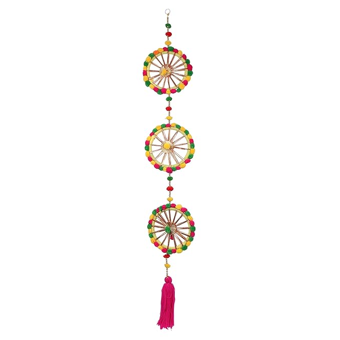 Akaar Artificial Chakri Garland Door Hanging for Diwali Decoration