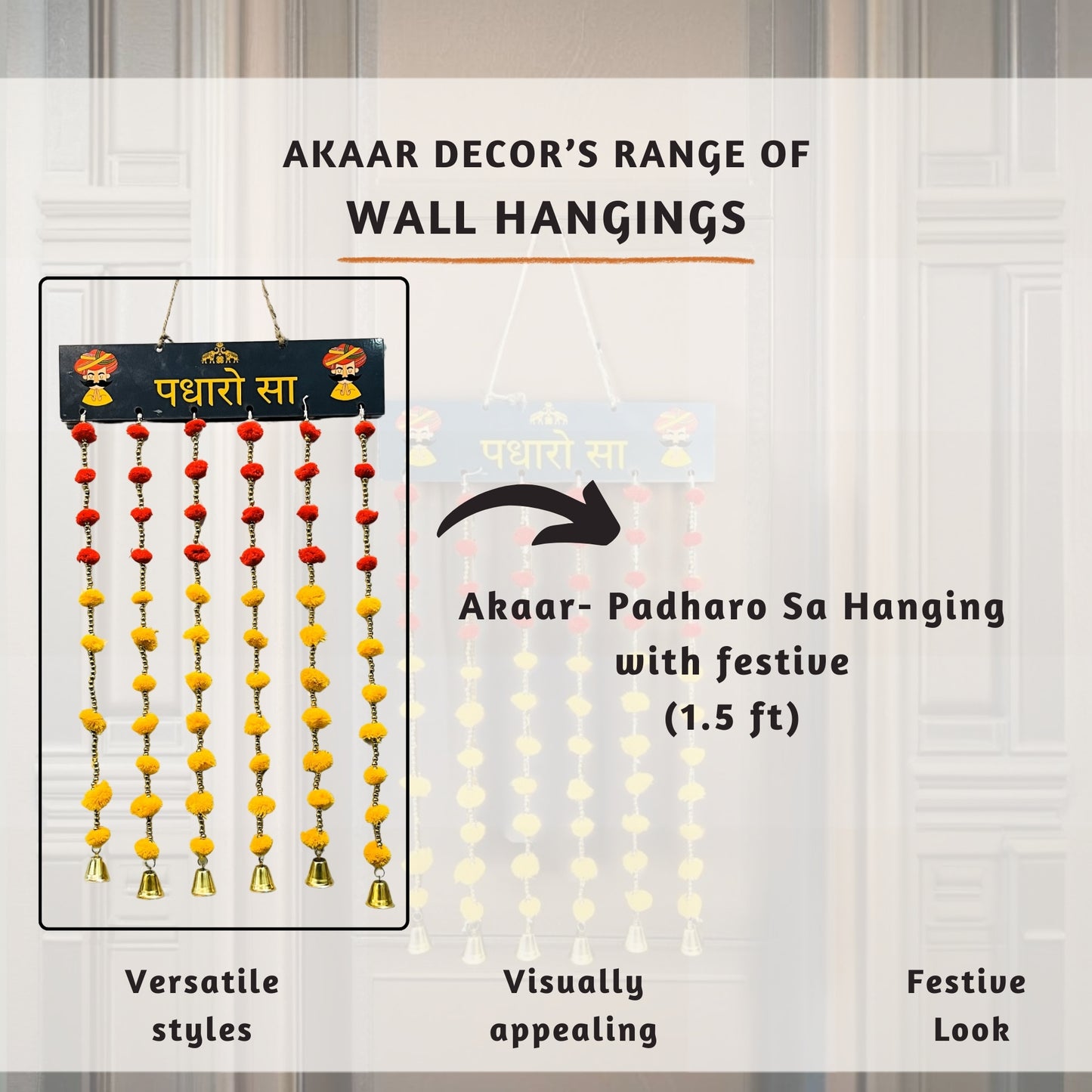 Akaar Decor's Padharo Sa Wall Hanging for Home Decor