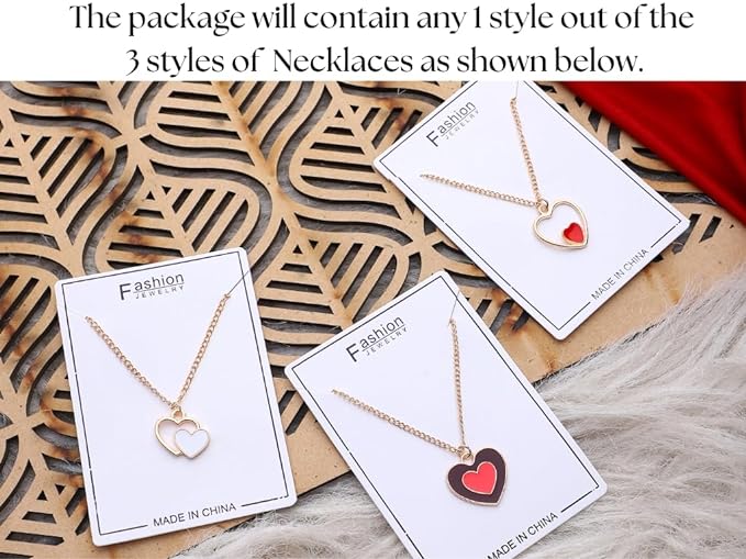 Akaar Valentine Day Gift - Girlfriend,Wife,Husband,Boyfriend- Teddy Bear, Jute Rose, Love Keychain, Heart Necklace, Rose Scented Jar Candle