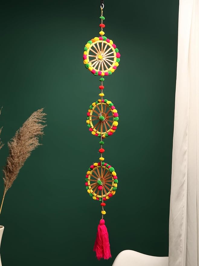 Akaar Artificial Chakri Garland Door Hanging for Diwali Decoration