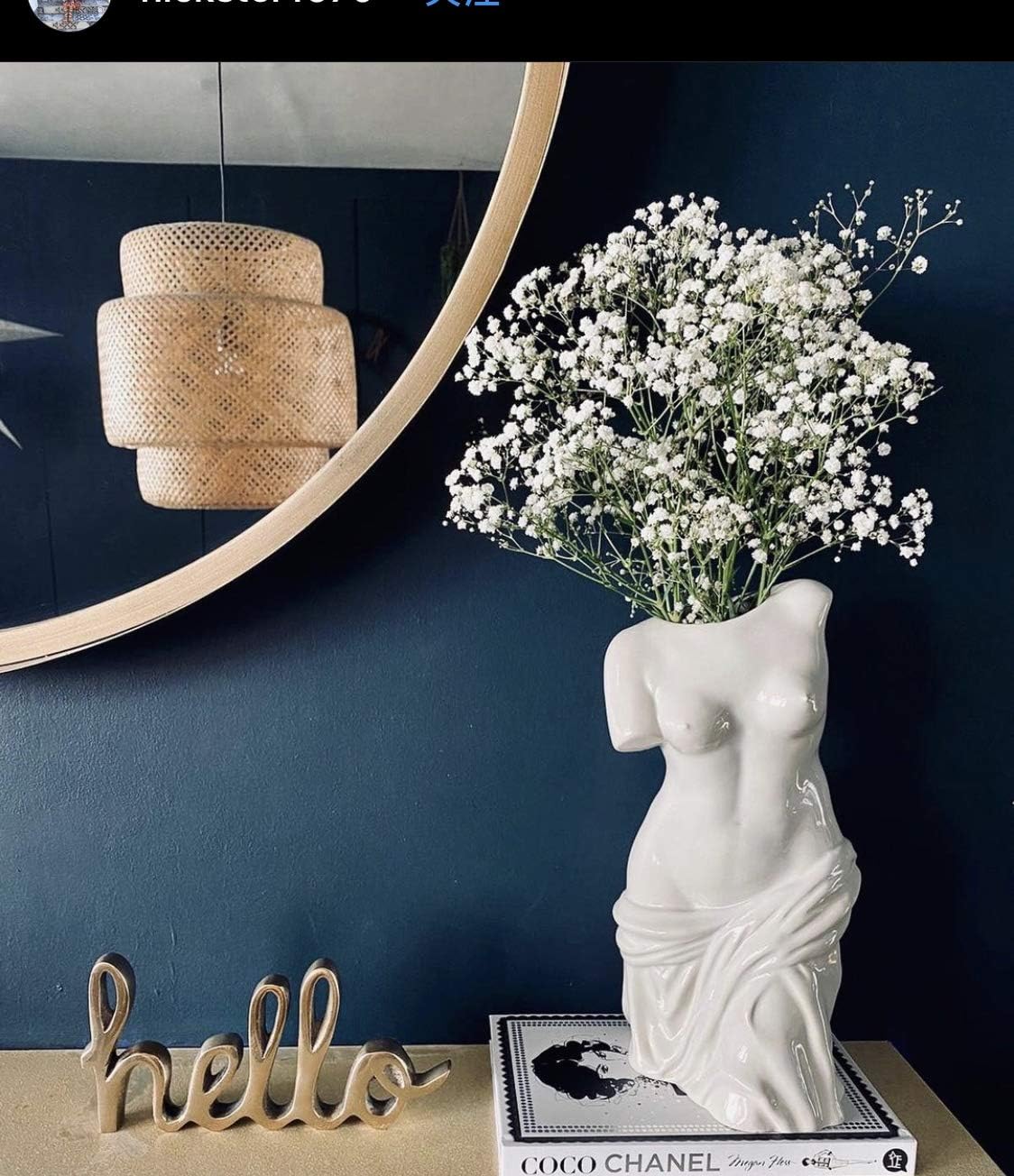 Akaar Decor Floral Artificial Flowers Babys Breath Gypsophila 3 Sticks