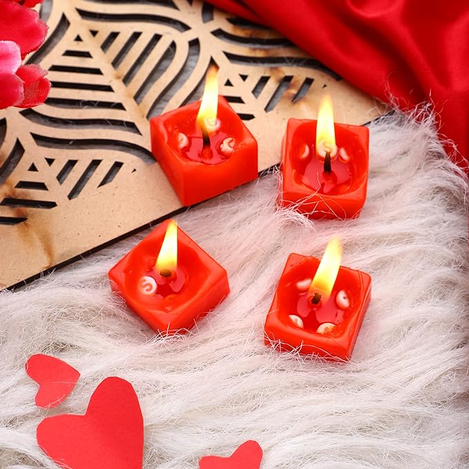 Akaar Rose Scented Secret Message Candle for Gifting | Valentine Gift