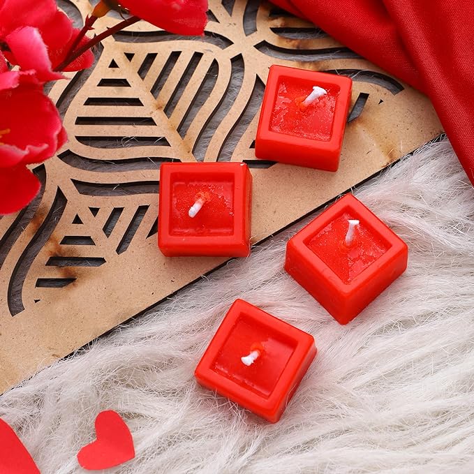 Akaar Rose Scented Secret Message Candle for Gifting | Valentine Gift