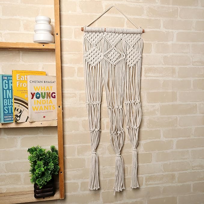 Macrame Wall Hangings, Crafts, Home Décor, Handmade for Bedroom, Nursery, Balcony, Garden, Party, Café, Decoration, Wedding, Decorative