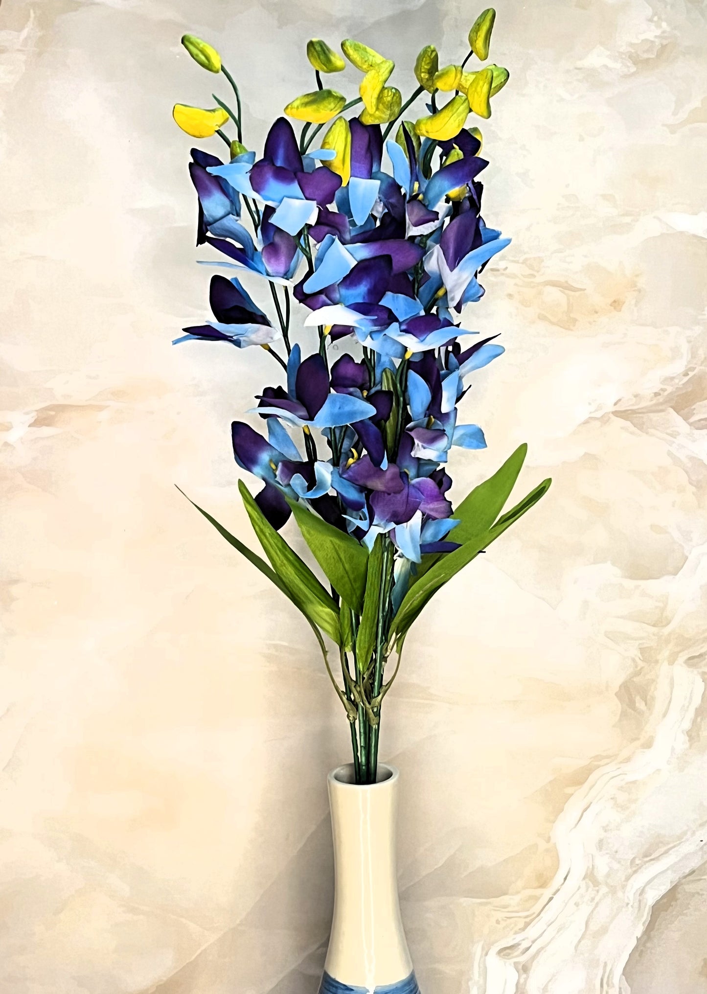 Akaar Orchid Sticks for Home Vase Decoration (Pack of 5 sticks)