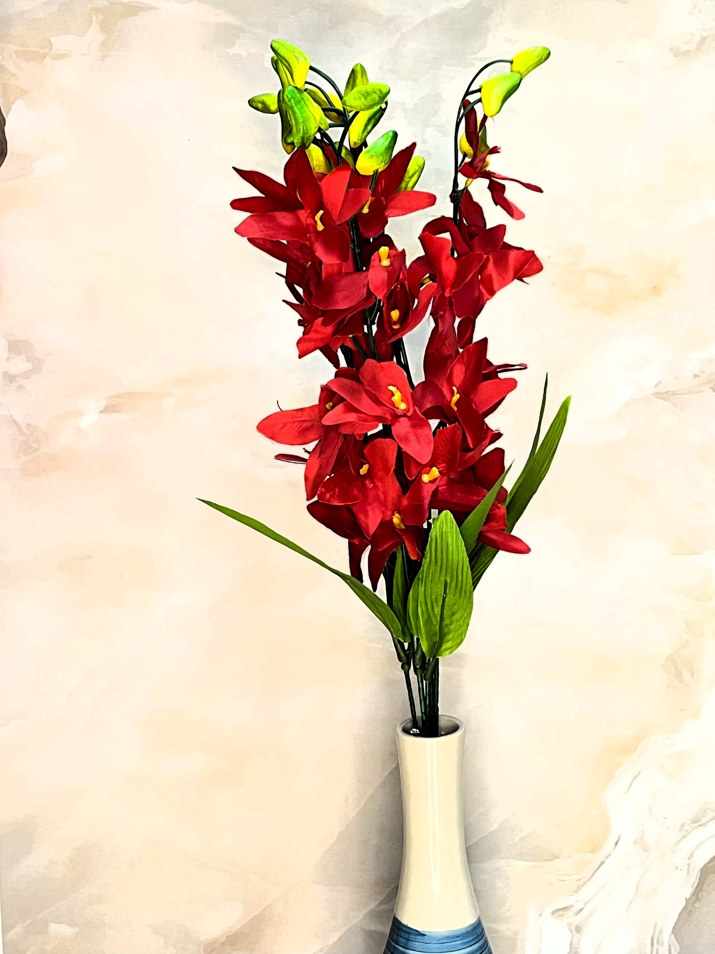 Akaar Orchid Sticks for Home Vase Decoration (Pack of 5 sticks)