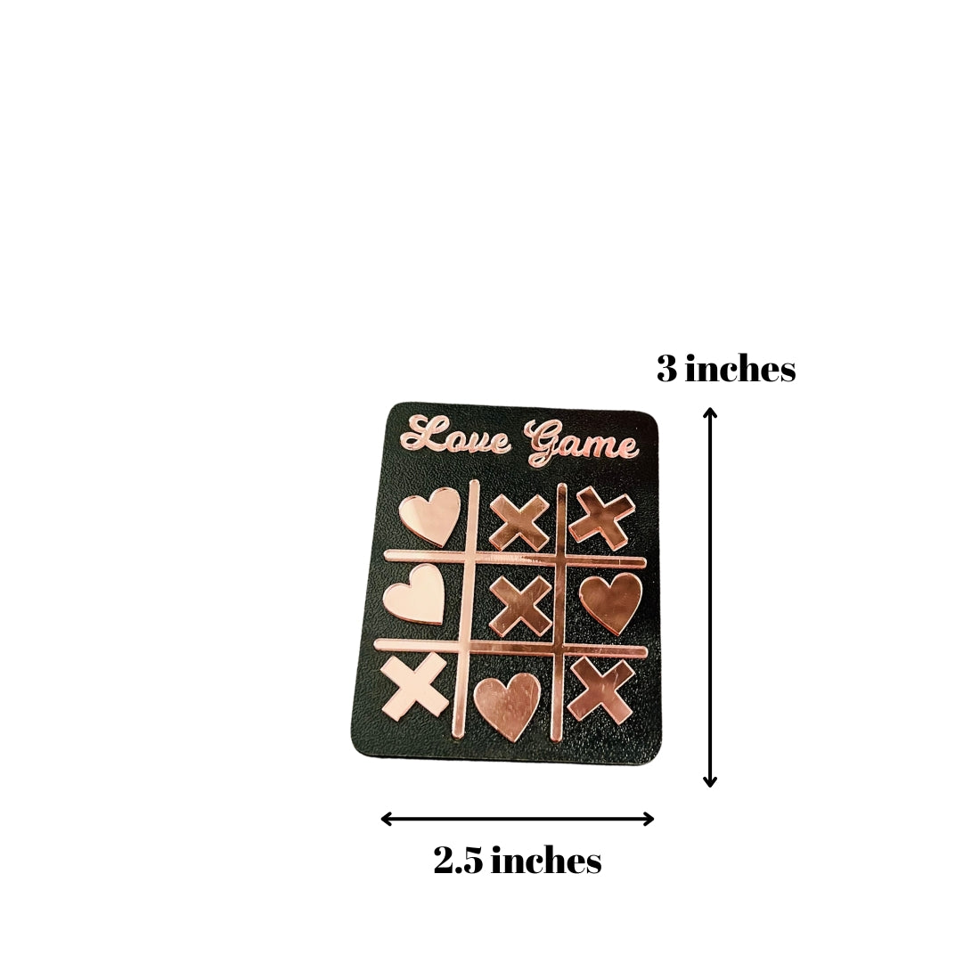 Personalized Wooden Photo Frames |(Love Game_Tic Tac Toe)