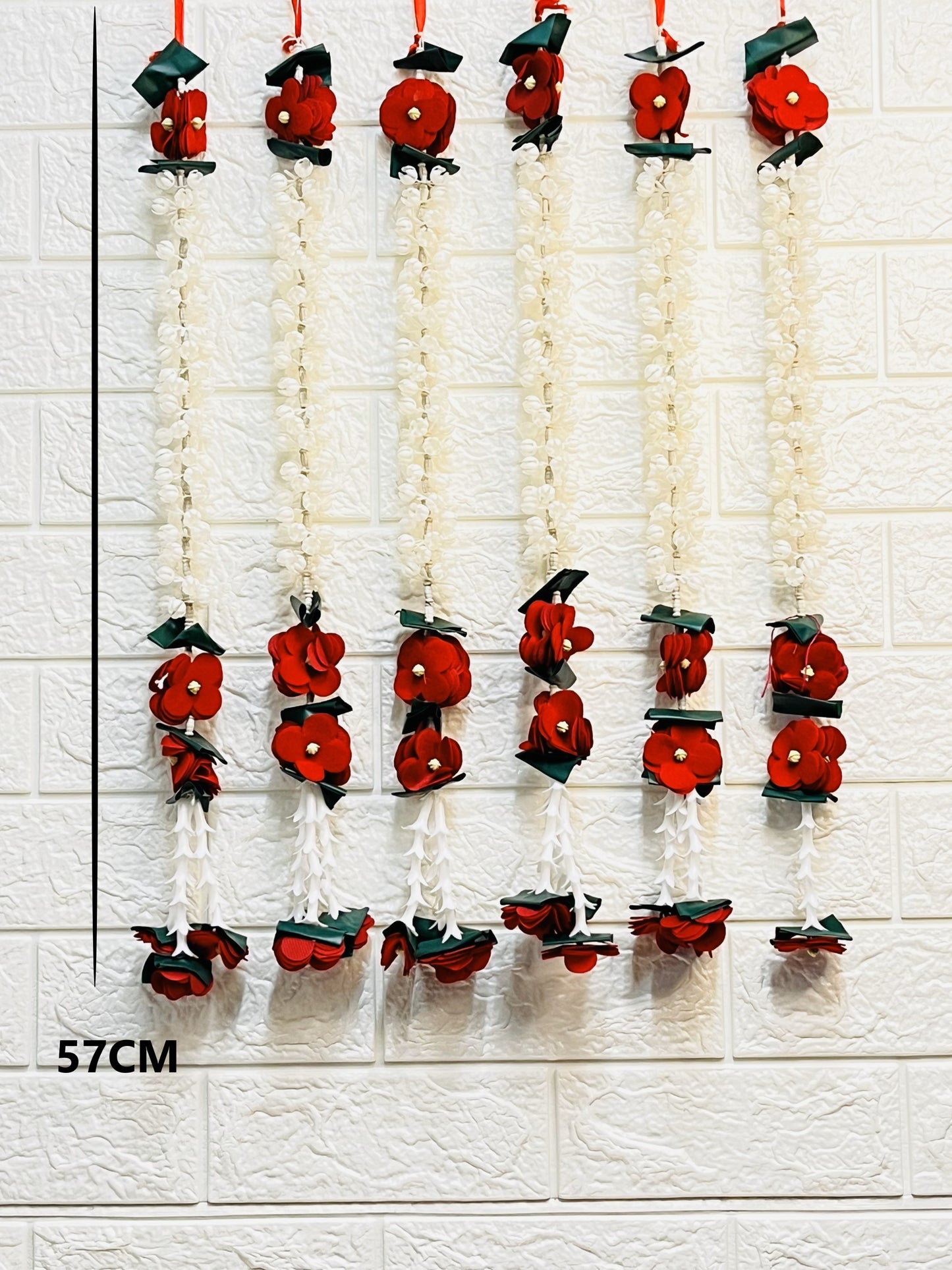 Akaar Mogra Ladi with red flower ends (Pack of 2)