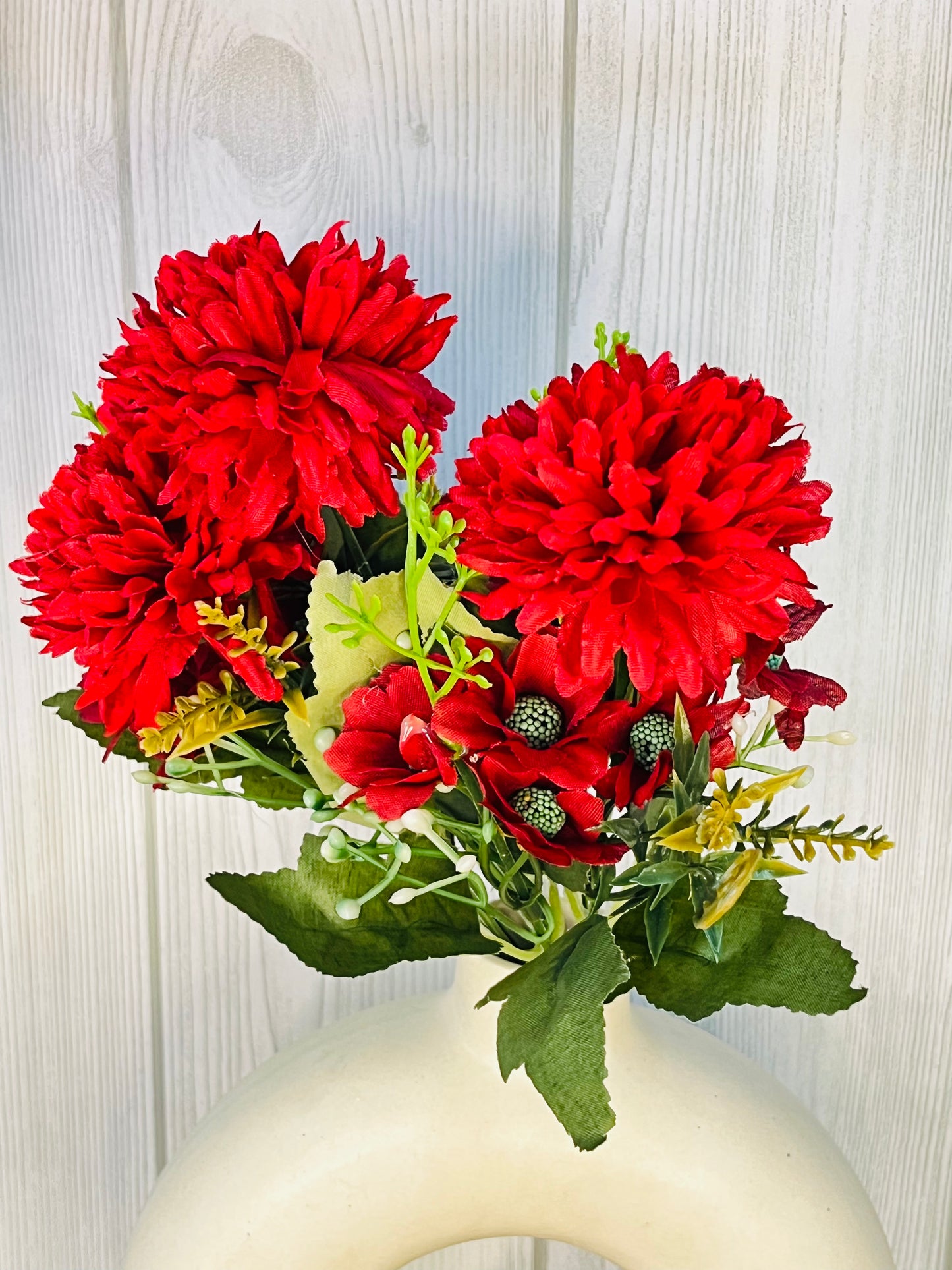 Akaar Faux Flowers -  Dahlia Bunch