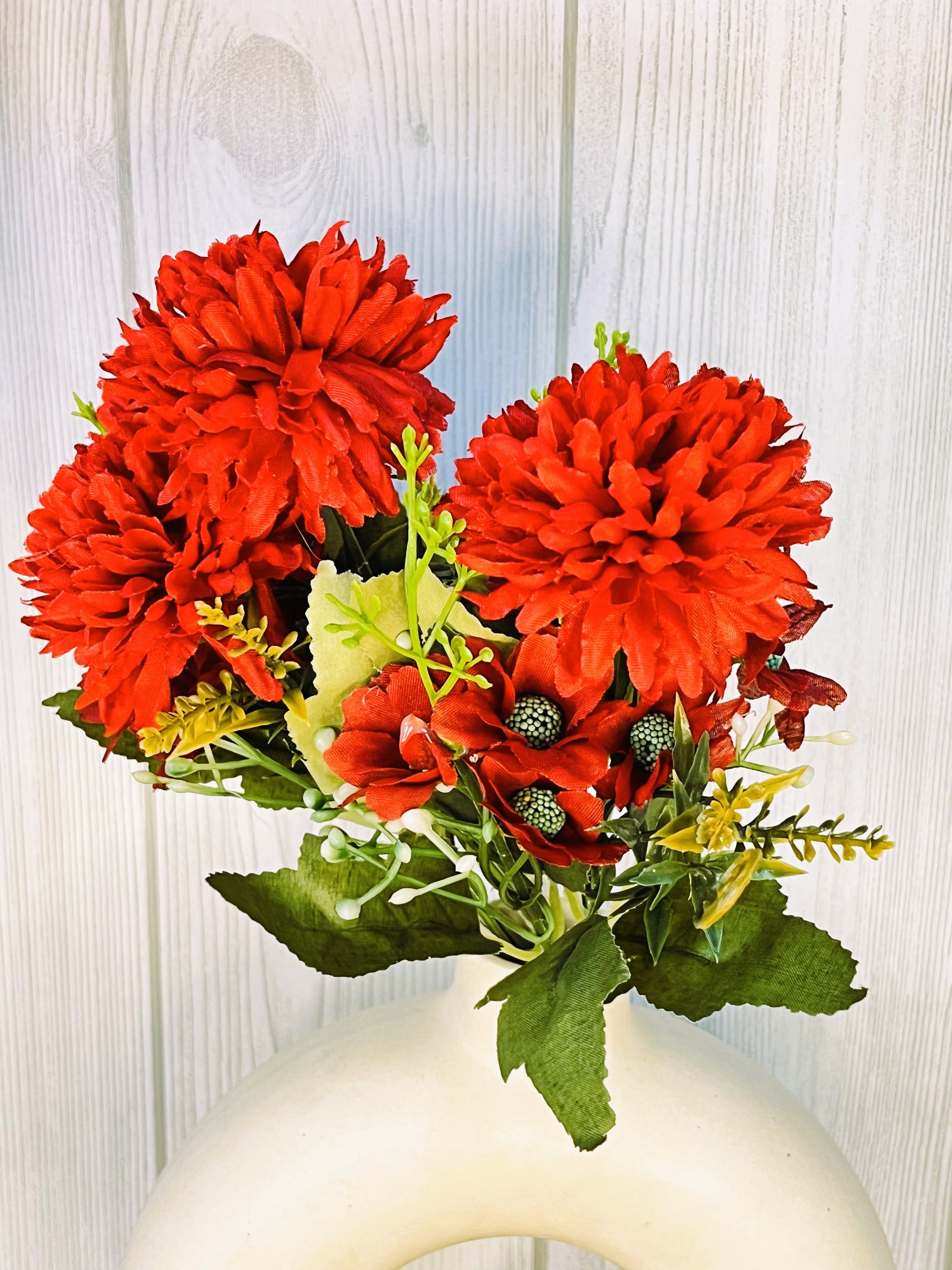 Akaar Faux Flowers -  Dahlia Bunch