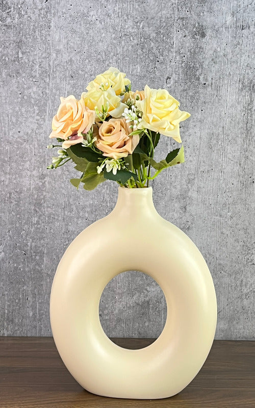 Akaar English Rose Bunch for Home Décor