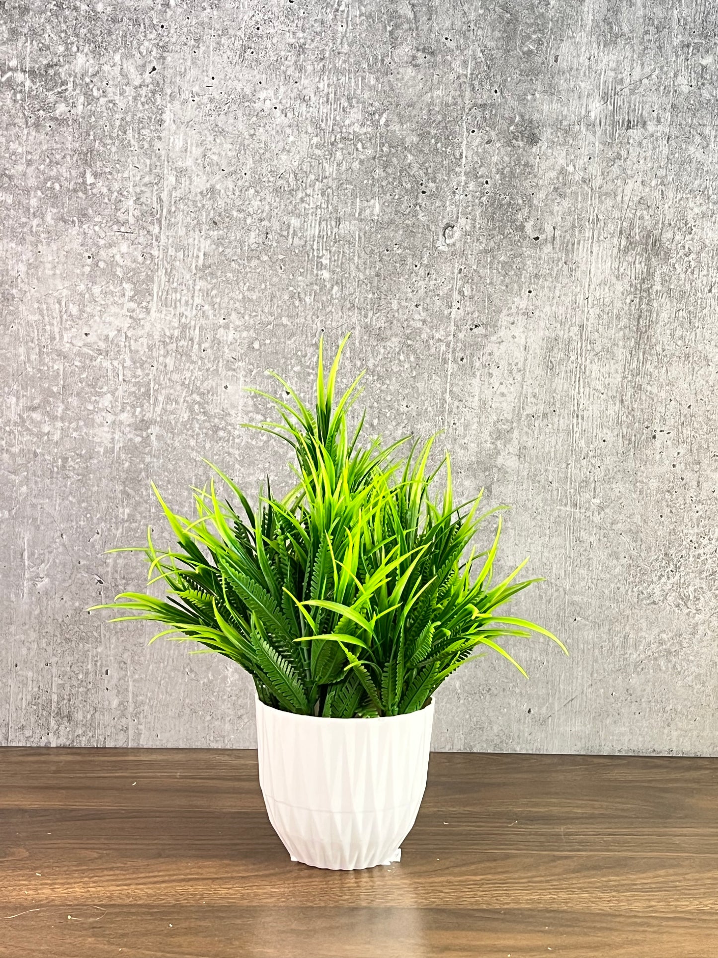 Akaar Artificial Plants for Decoration - Green Fern Bonsai