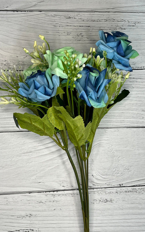 Akaar English Rose Bunch for Home Décor