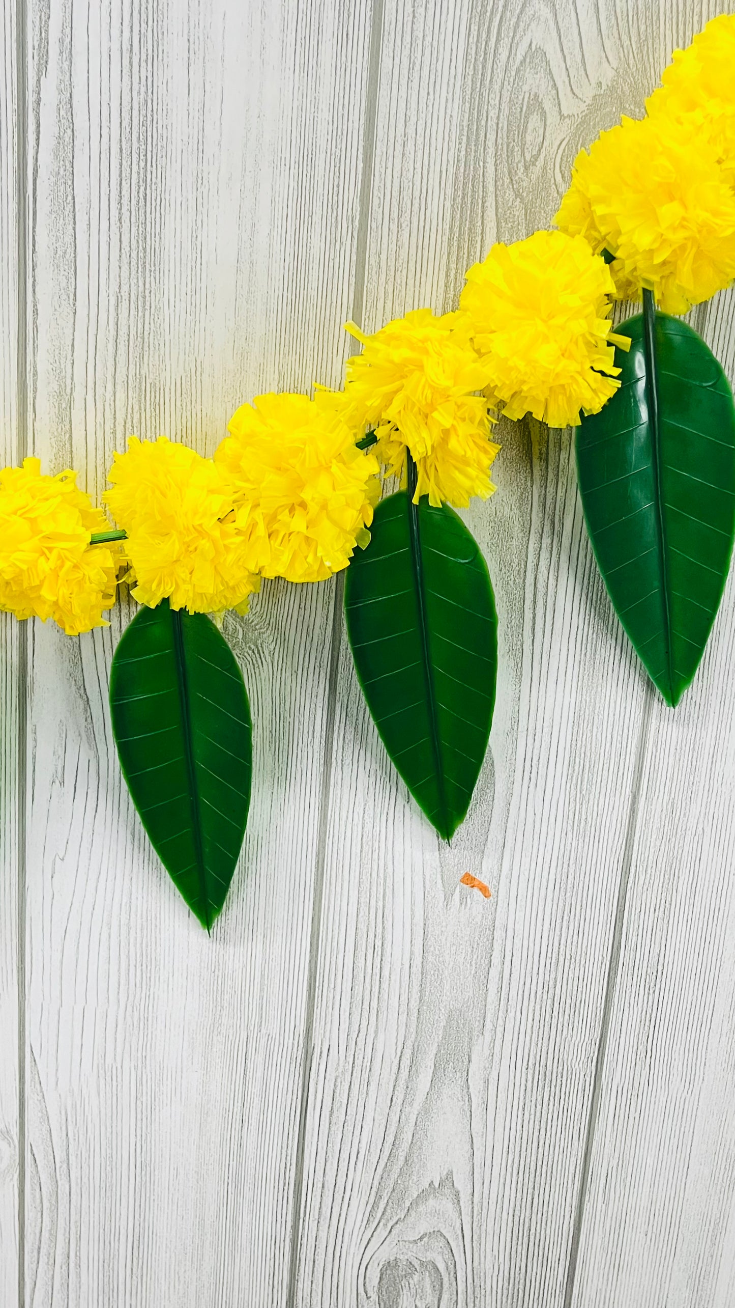 Akaar Festive Bandhanwar in marigold with mango leaves