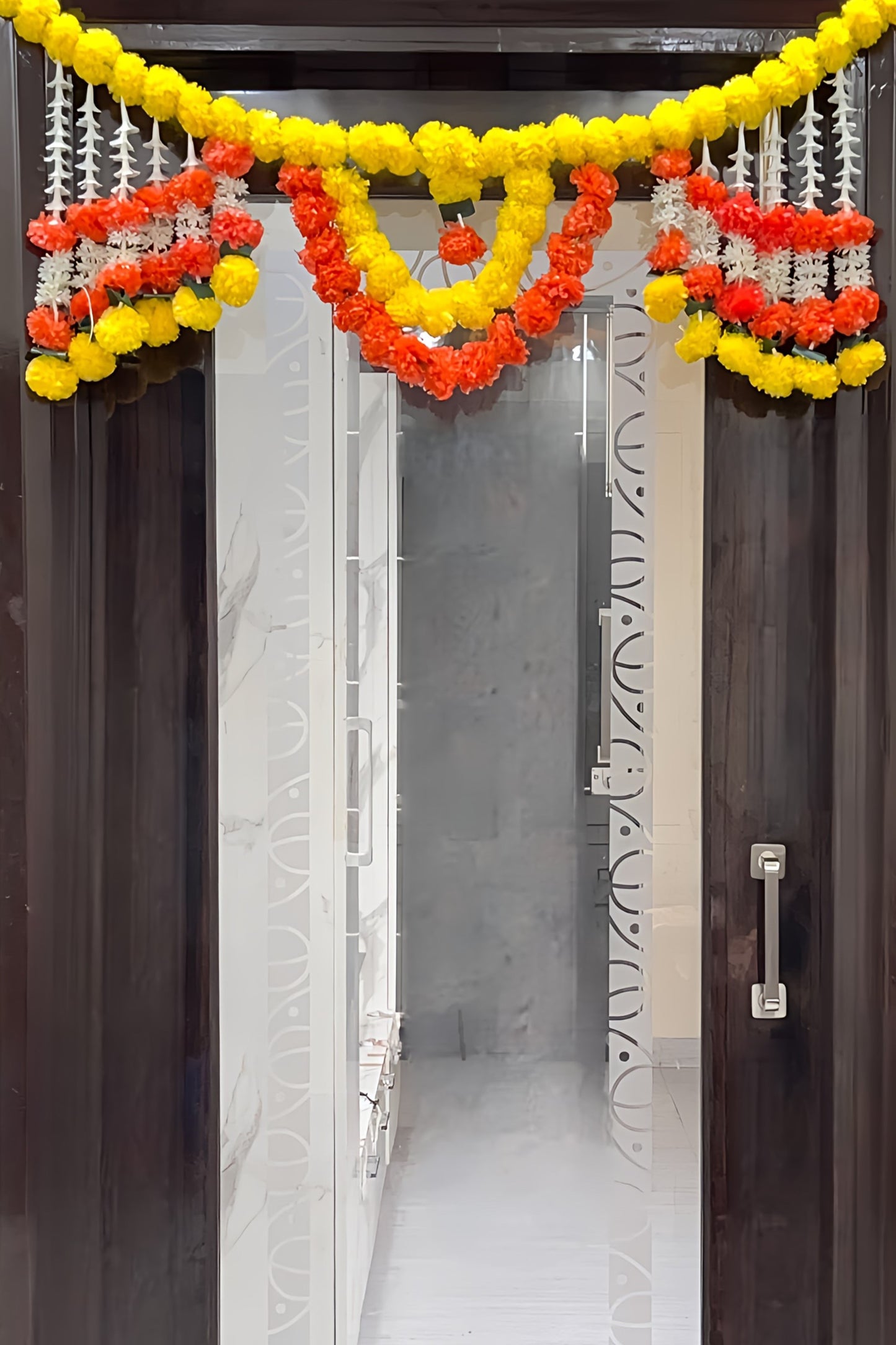 Akaar Artificial Flower Bandhanwar for Diwali Decoration (9 Styles)