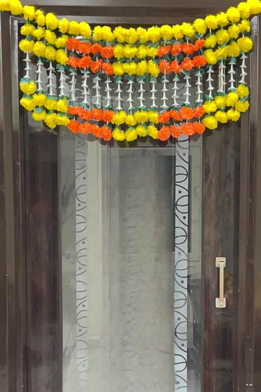 Akaar Artificial Flower Bandhanwar for Diwali Decoration