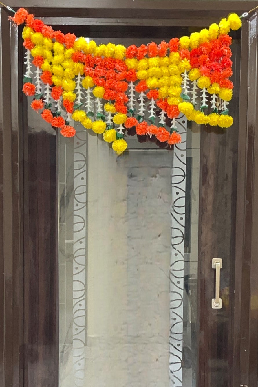 Akaar Artificial Flower Bandhanwar for Diwali Decoration (9 Styles)