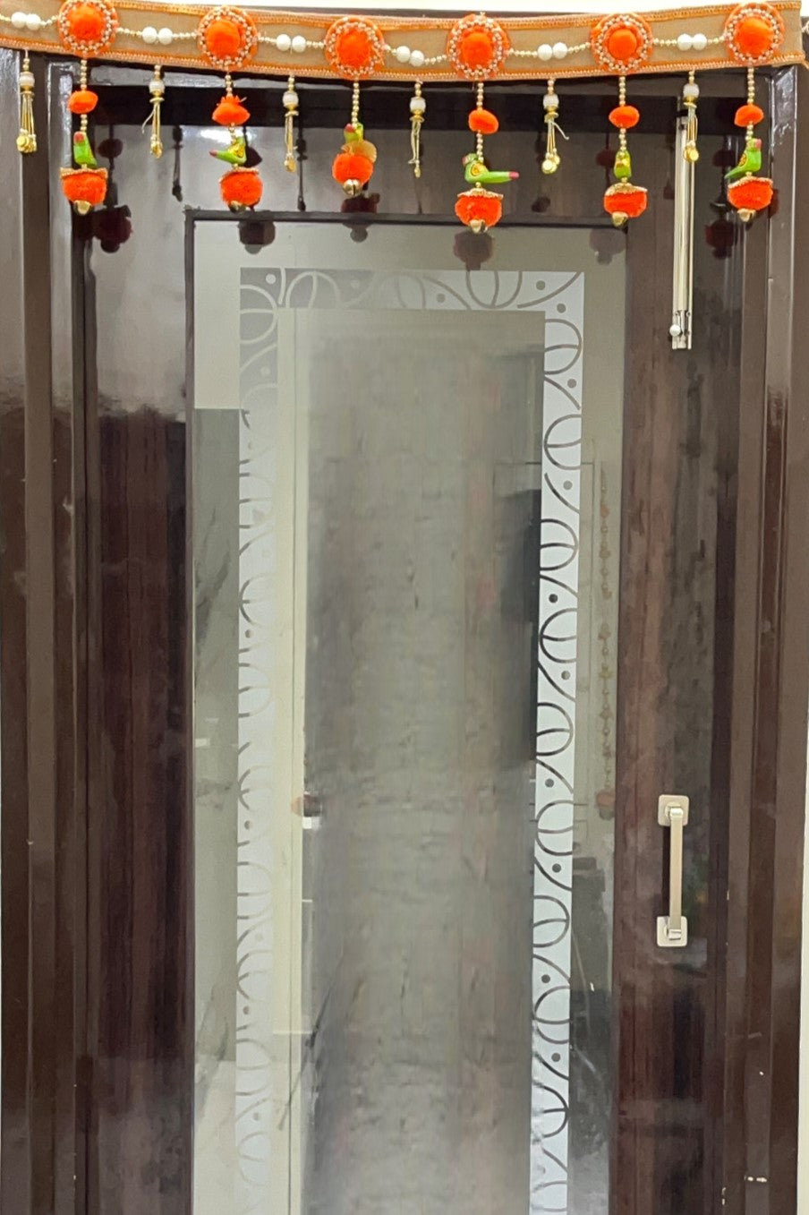 Akaar Jute Fabric Bandhanwar for Door