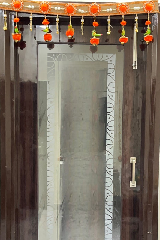 Akaar Jute Fabric Bandhanwar for Door