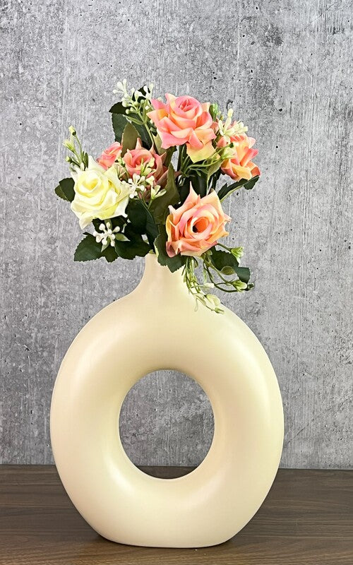 Akaar English Rose Bunch for Home Décor