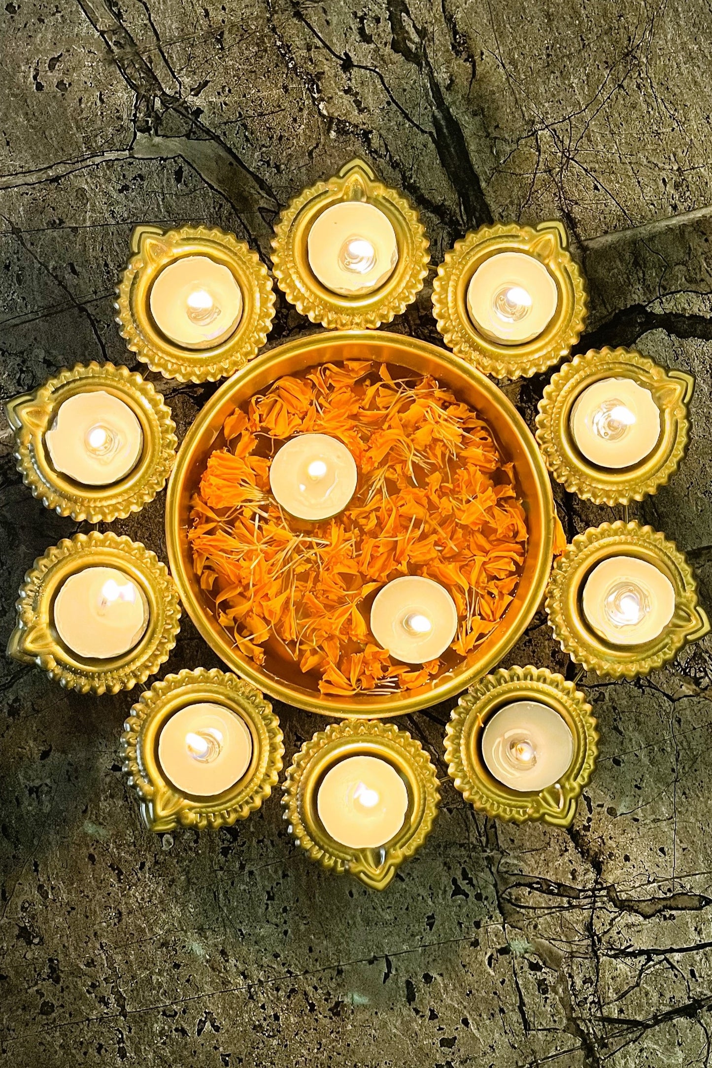 Akaar Decorative Uruli 3 Piece Set (S/M/L)