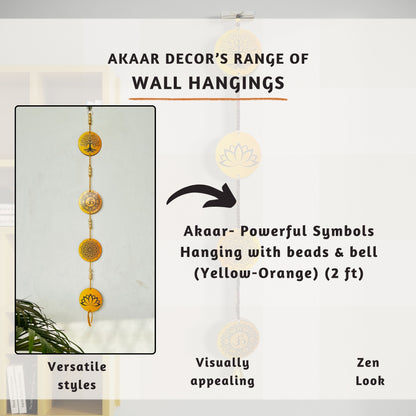 Akaar Decor's Symbolism & Quotational Wall Hanging for Home Decor- Powerful Symbols