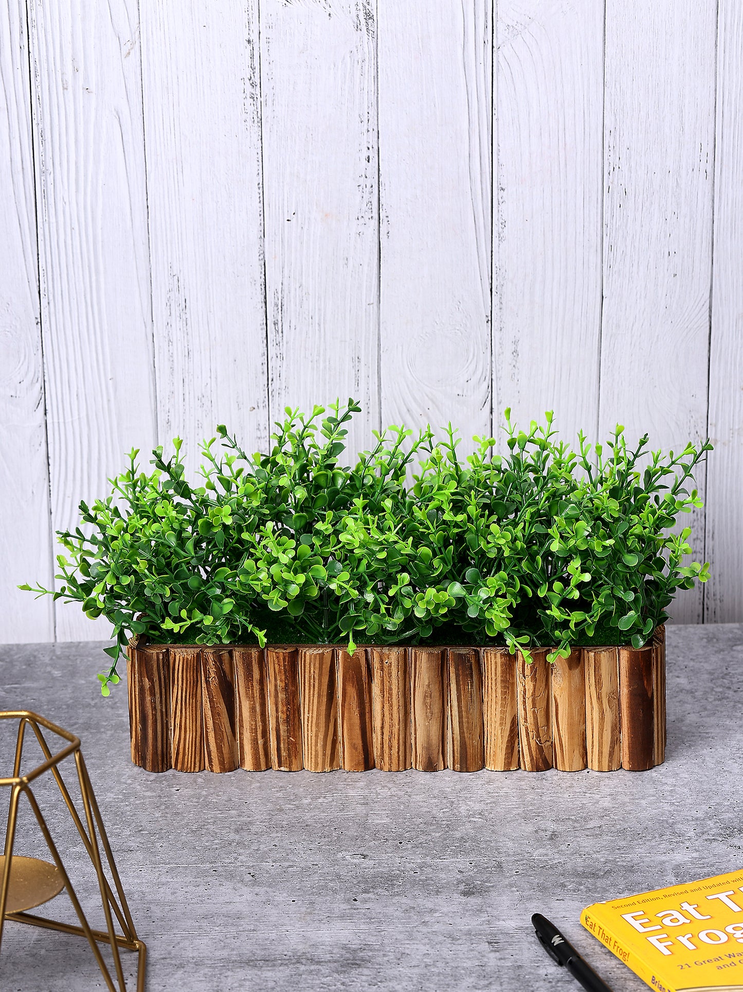 Akaar Artificial Plants for Decoration - Wooden Plant Style 6