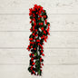Akaar Rose Bud Falling in Red