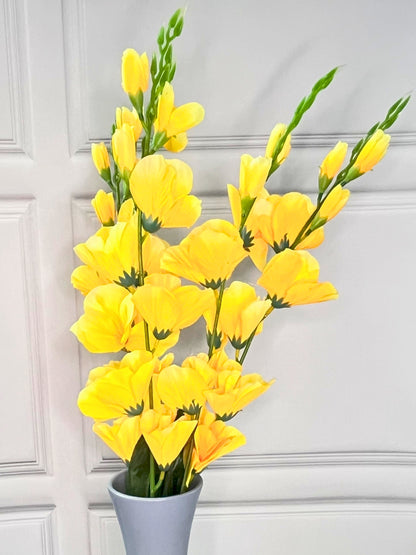 Akaar Gladiolus Flower Long Bunch for Home Decoration