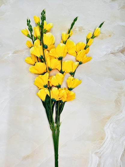 Akaar Gladiolus Flower Long Bunch for Home Decoration