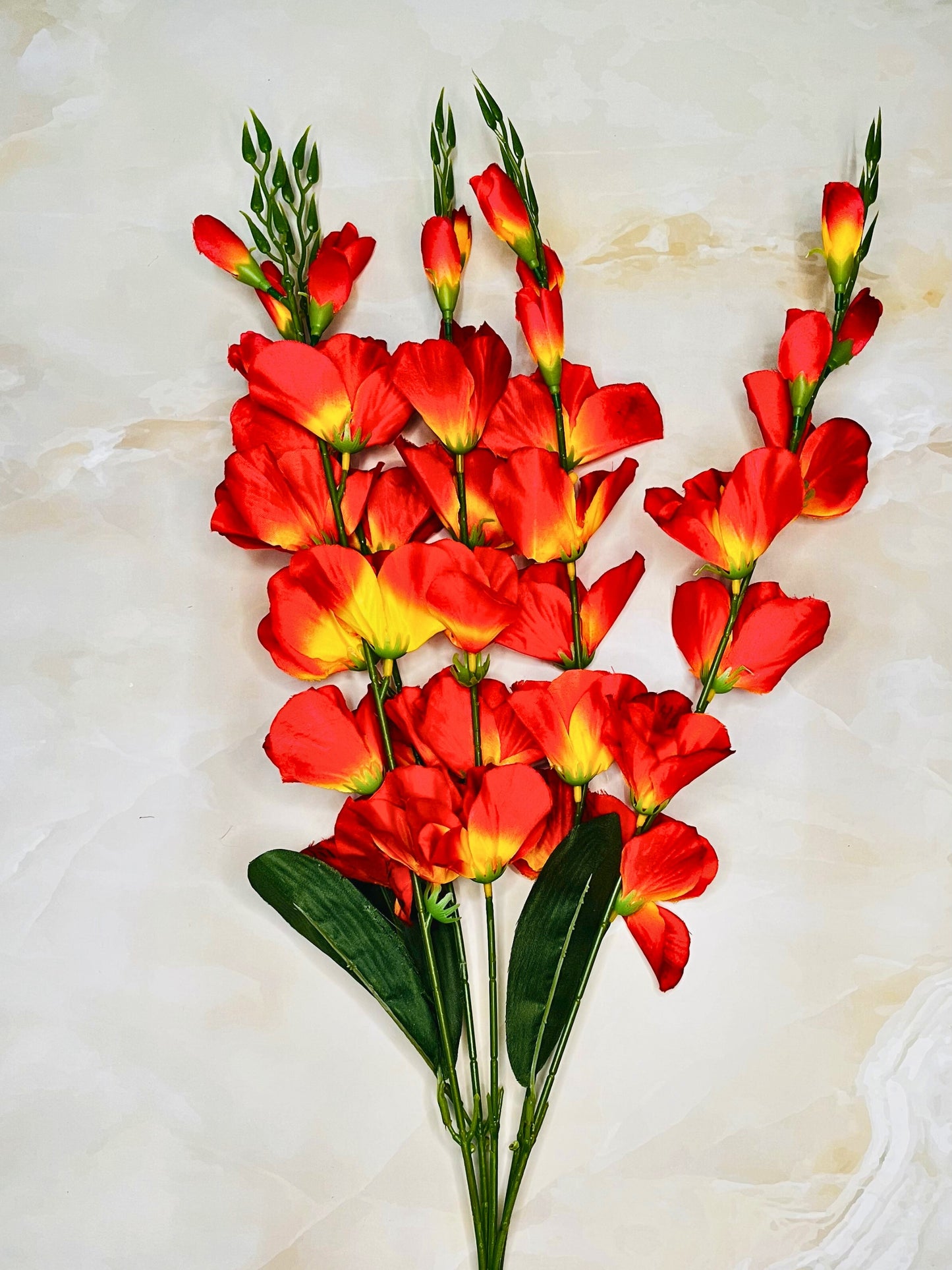 Akaar Gladiolus Flower Long Bunch for Home Decoration